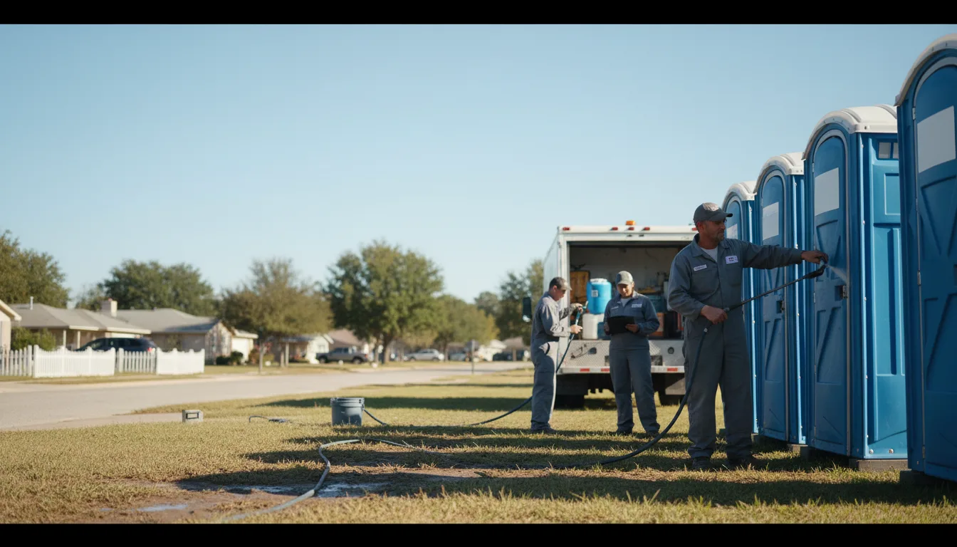 Long-Term Portable Toilet Rental in Lovingston, VA near me